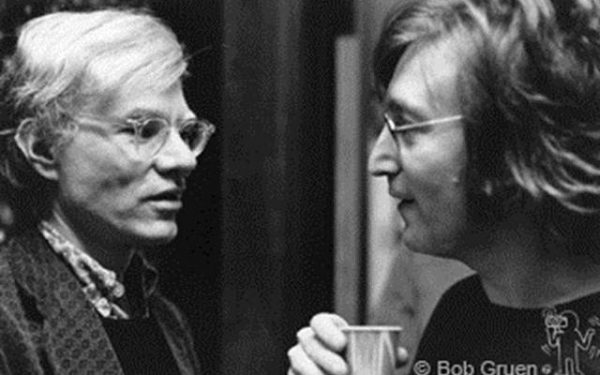 #2 John Lennon & Andy Warhol Record Plant, NYC, 1972
