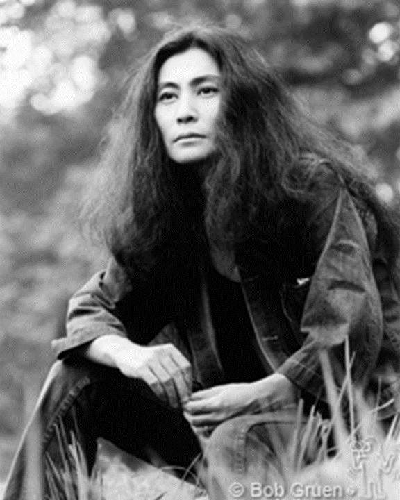 Yoko Ono Portrait, Central Park, NYC, 1973, Bob Gruen, Yolko OnoROCK ...