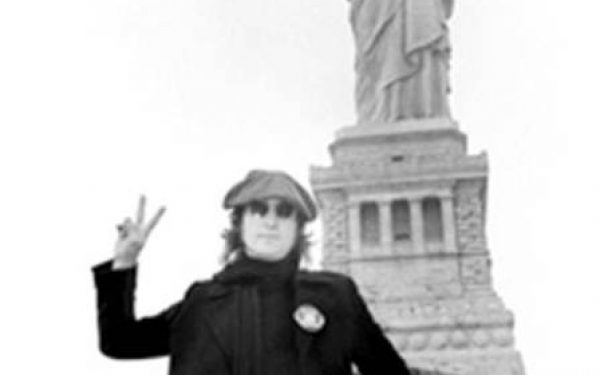 John Lennon Portrait, Statue Of Liberty, NYC, 1974