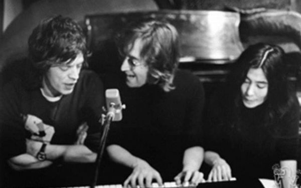 #1 John Lennon, Yoko Ono & Mick Jagger Record Plant, NYC, 1972