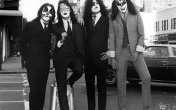 #3 Kiss Group Shot, Dressed To Kill Album Cover, NYC, 1974