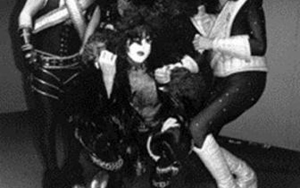 Kiss & Godzilla Group Shot, Tokyo, Japan, 1978