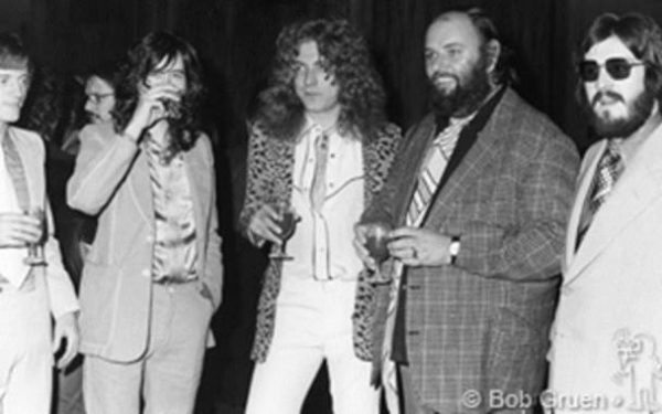 Led Zeppelin & Peter Grant Swan Song Label Party, NYC, 1974