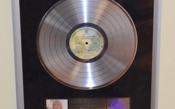 Rod Stewart RIAA Award For Footloose and Fancy Free