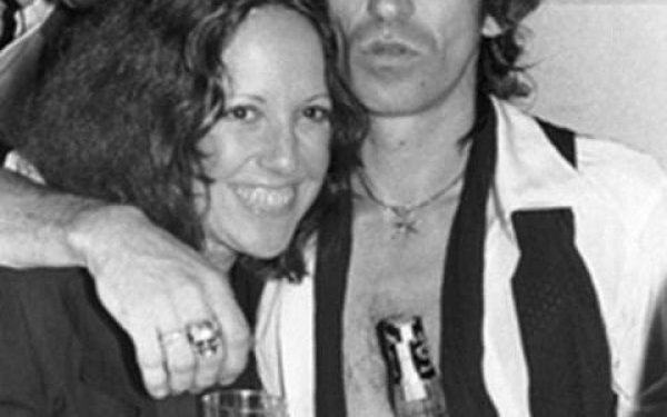 Lisa Robinson & Keith Richards NYC, 1980