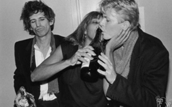 Keith Richards, Tina Turner & David Bowie