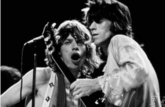 #2 Mick Jagger & Keith Richards Live, MSG, NYC, 1972