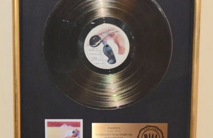The Rolling Stones RIAA Award For Made In The Shade