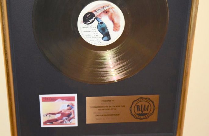 The Rolling Stones RIAA Award For Made In The Shade