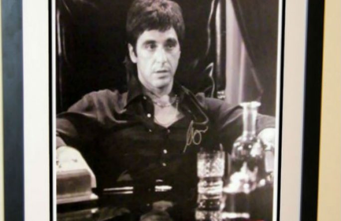 #4 Scarface Signed Movie Poster