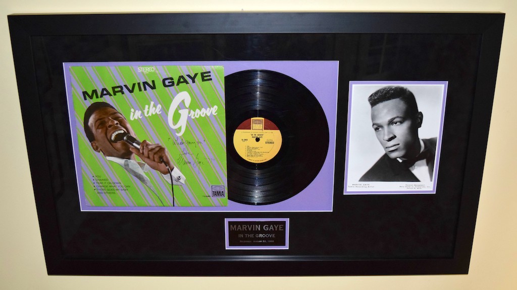Marvin Gaye, In The Groove, Rock Star gallery, hand-signed ...