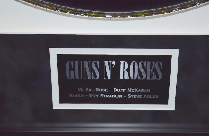 #2-Guns N’ Roses – Drum Head