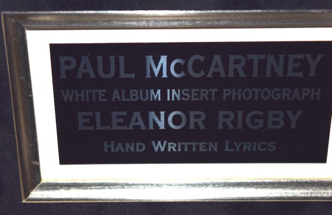 Paul McCartney – Eleanor Rigby