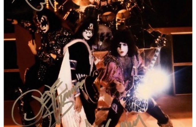 #8-Kiss Hand Signed 8×10 Photograph