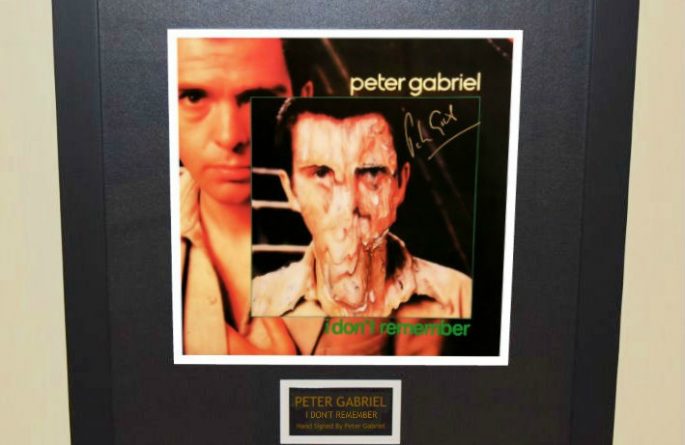 Peter Gabriel – I Don’t Remember