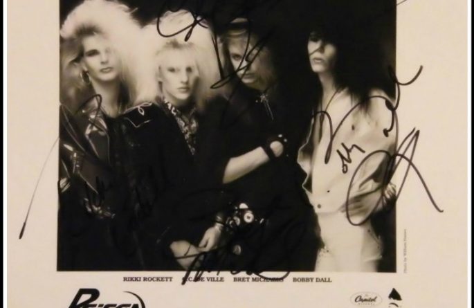 #1 Poison Signed 8×10 Photograph