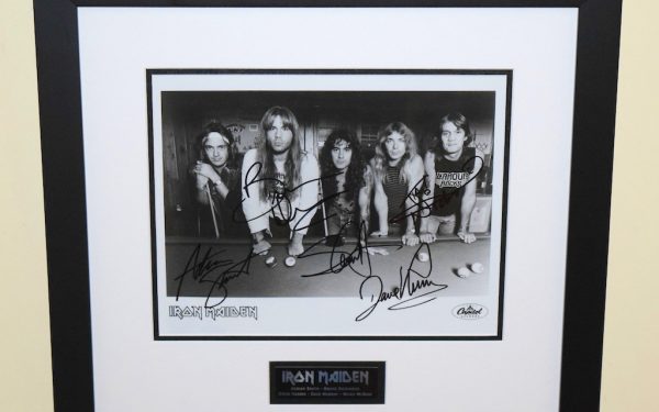 #2-Iron Maiden Signed 8×10 Photograph