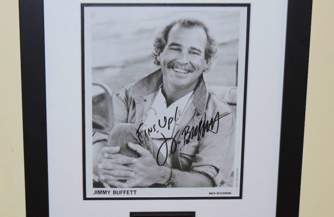 #3-Jimmy Buffett Signed 8×10 Photograph