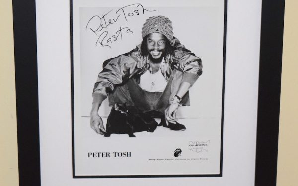 Peter Tosh Signed 8×10 Photograph