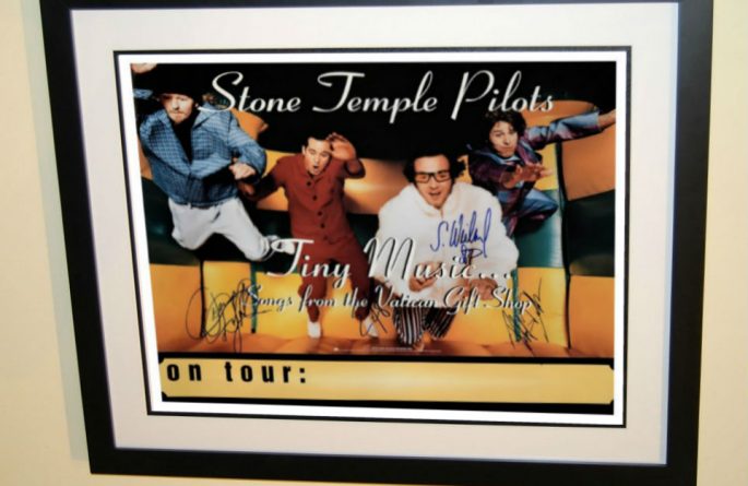 Stone Temple Pilots Signed Poster