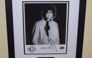 #4 – Jimmy Page Signed 8×10 Photograph