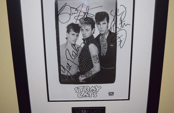 Stray Cats Signed 8×10 Photograph
