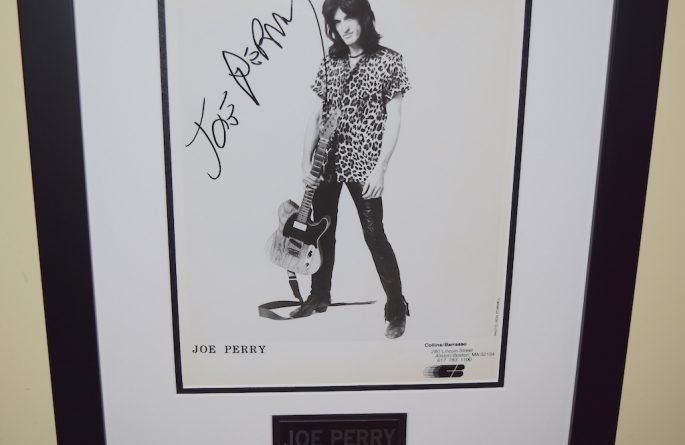#1-Joe Perry Signed 8×10 Photograph