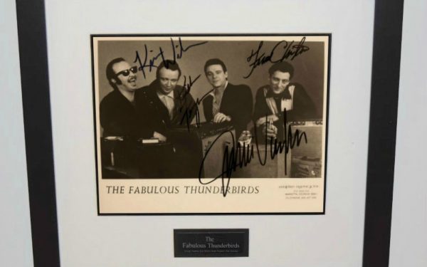 Fabulous Thunderbirds Signed 8×10 Photograph