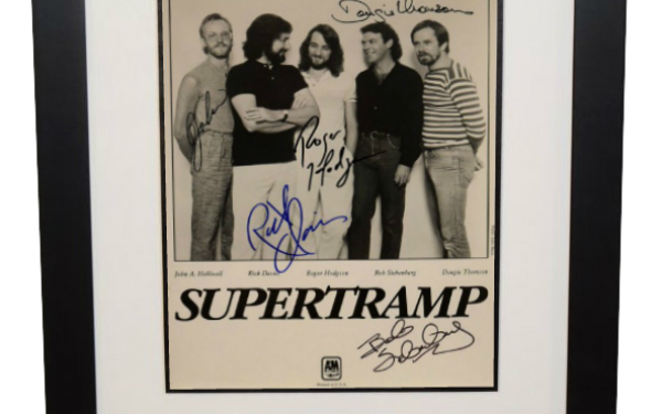 Supertramp Signed 8×10 Photograph
