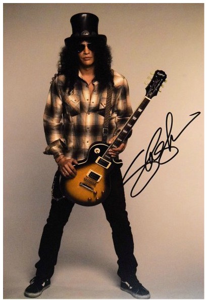 slash autographed