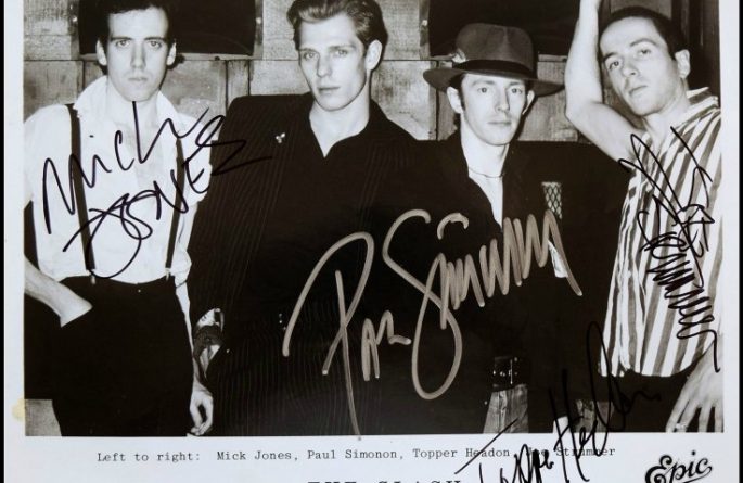 #1-Clash Signed 8×10 Photograph