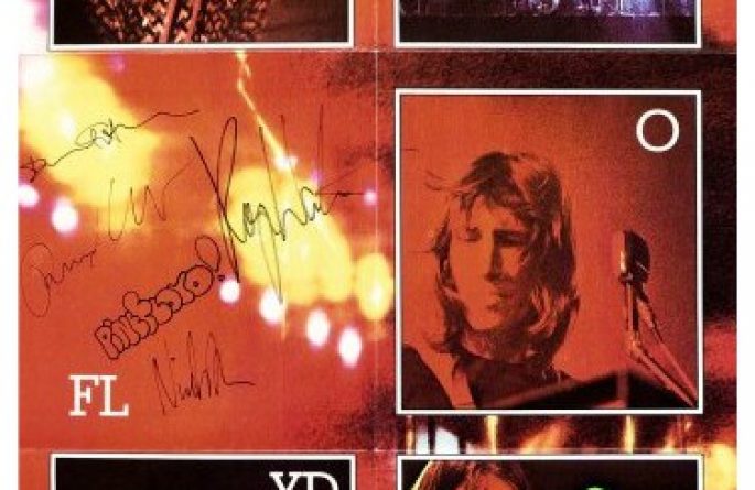 #4 Pink Floyd – Signed Poster