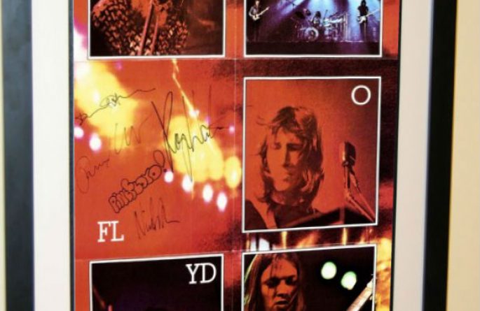 #4 Pink Floyd – Signed Poster