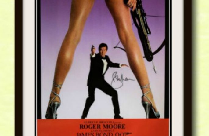 James Bond – For Your Eyes Only Signed Poster