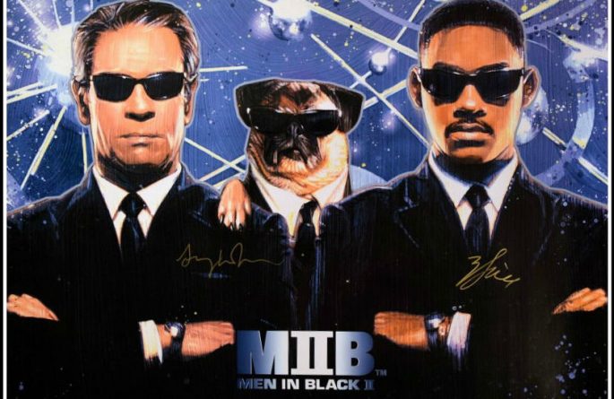 Men In Black II Signed Poster