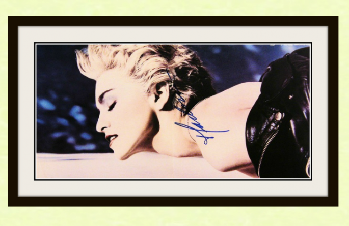 Madonna Signed Poster
