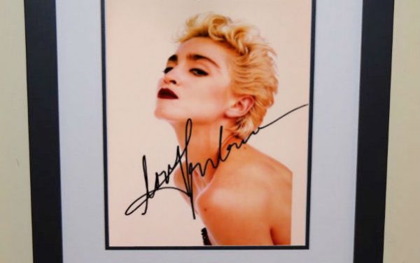 #4 Madonna Signed 8×10 Photograph