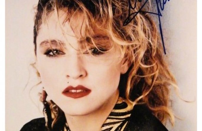 #7 Madonna Signed 8×10 Photograph