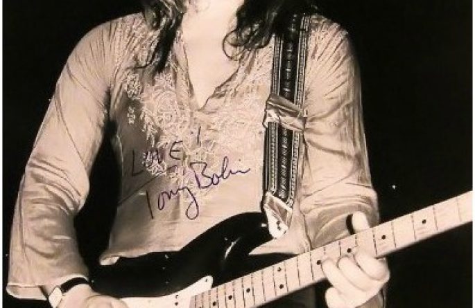 Tommy Bolin Signed 11×14 Photograph
