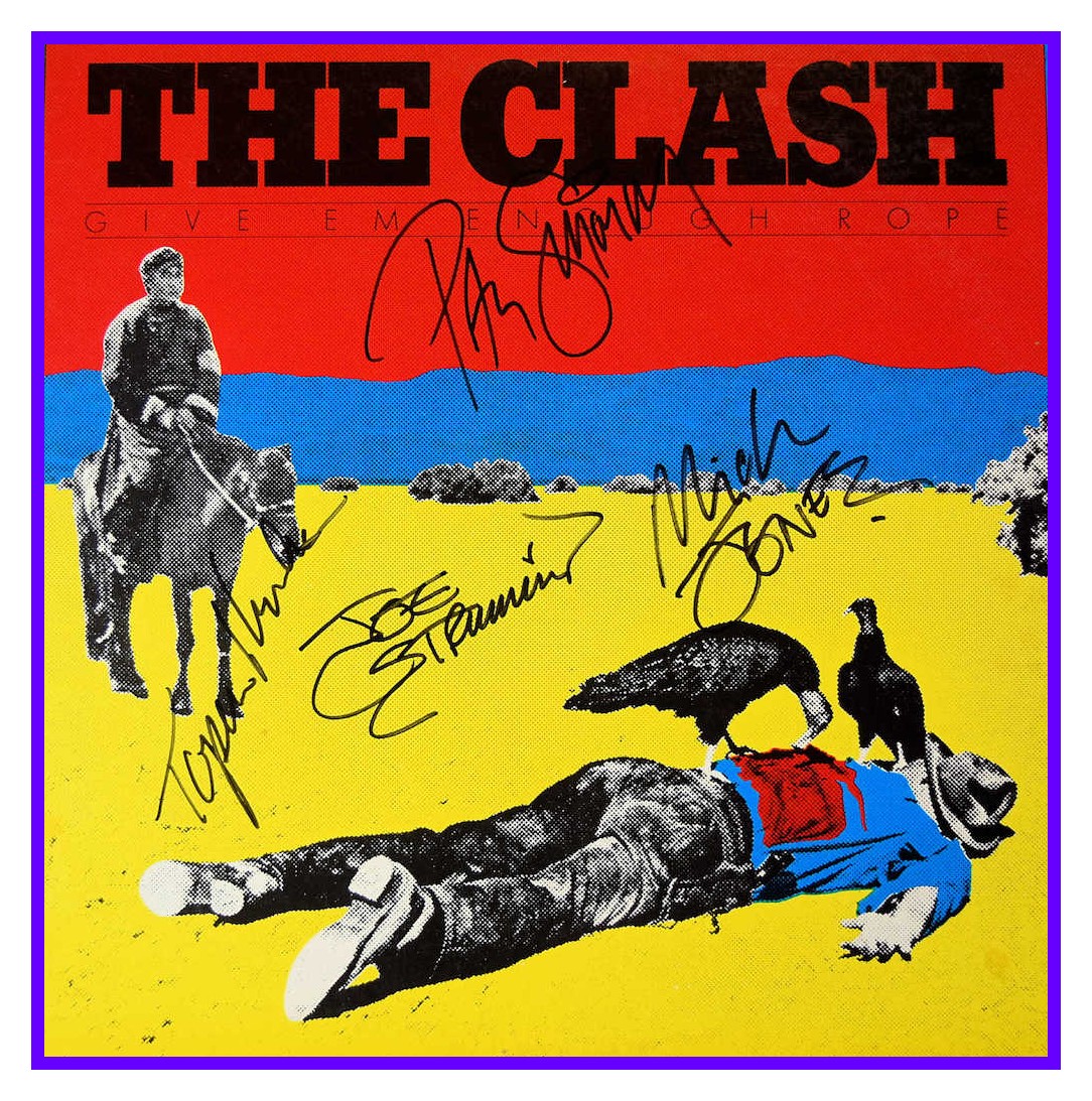 The Clash – Give Em Enough Rope, Joe Strummer, Topper HeadonROCK 