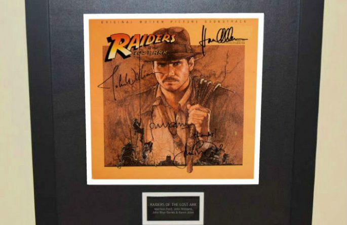 Raiders Of The Lost Ark Original Soundtrack Harrison Ford John Williamsrock Star Gallery 