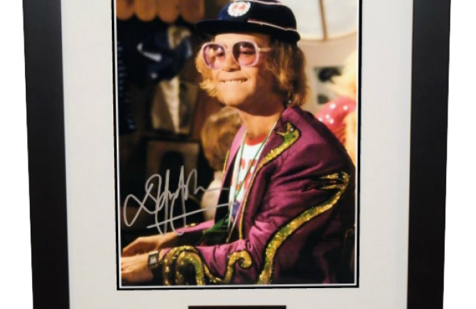 #5-Elton John 8×10 Photograph