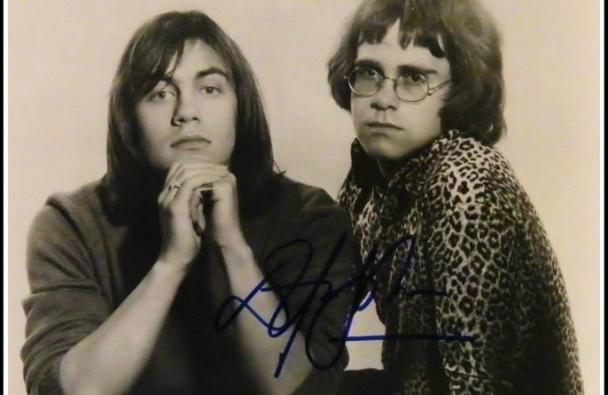 #8-Elton John and Bernie Taupin 8×10 Photograph