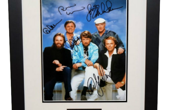 #2 Beach Boys Signed 8×10 Photograph