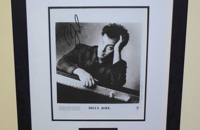 #4-Billy Joel Signed 8×10 Photograph