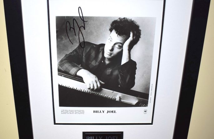 #4-Billy Joel Signed 8×10 Photograph