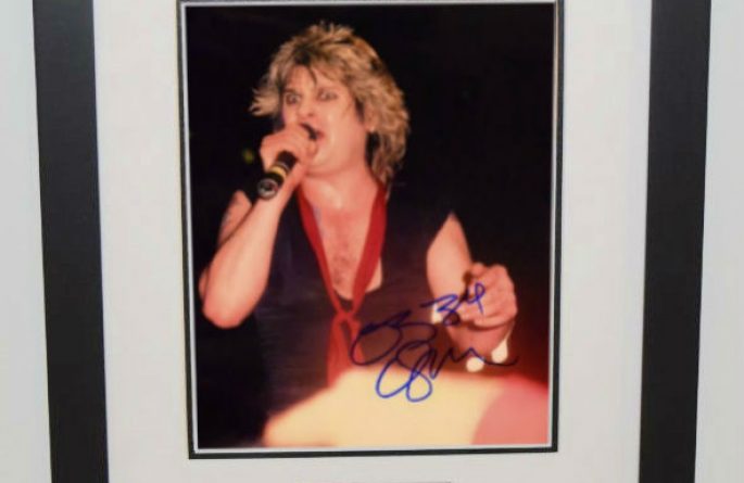 #7-Ozzy Osbourne Signed 8×10 Photograph