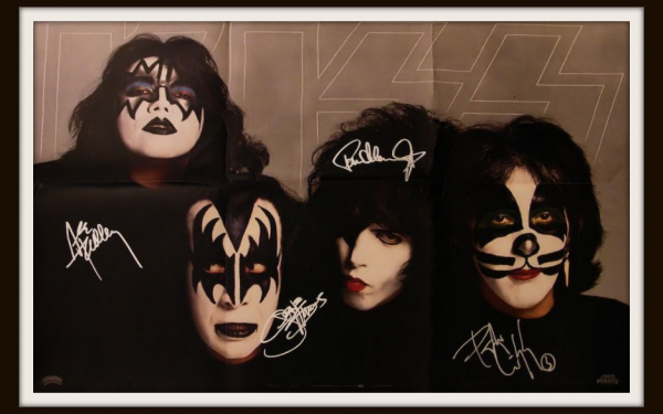 #3 Kiss Signed Poster