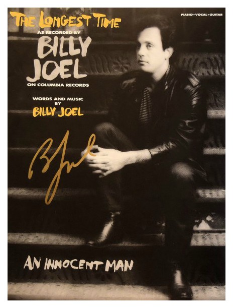 Billy Joel - The Time, sheet music, rock star galleryROCK gallery
