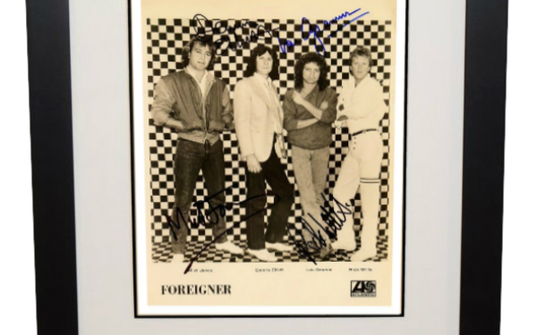 #2-Foreigner Signed 8×10 Photograph
